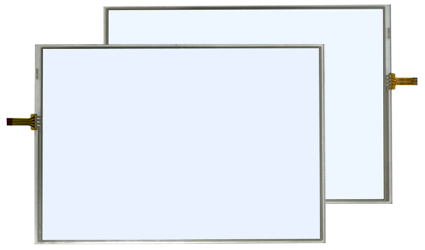 Industry 15 Inch 4 Wire Resistive Touch Panel For Laptop , Touch Sensor Panel