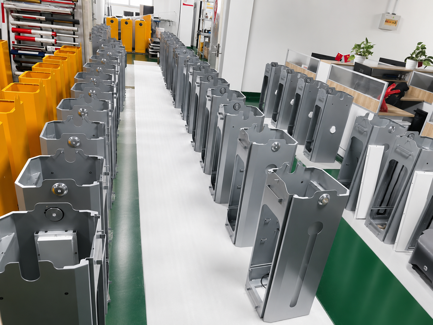Industrial Automatic Barrier Gate with Fast Response Motor for High Traffic Parking Management
