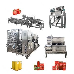 Quality Tomato Processing Line Fruit Juice Processing Machine Solution for sale