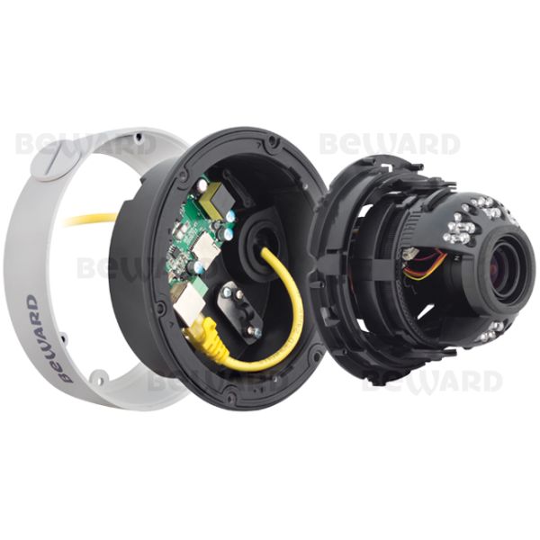 RoHS 2MP 120db H.264 50M Dome Ip Camera