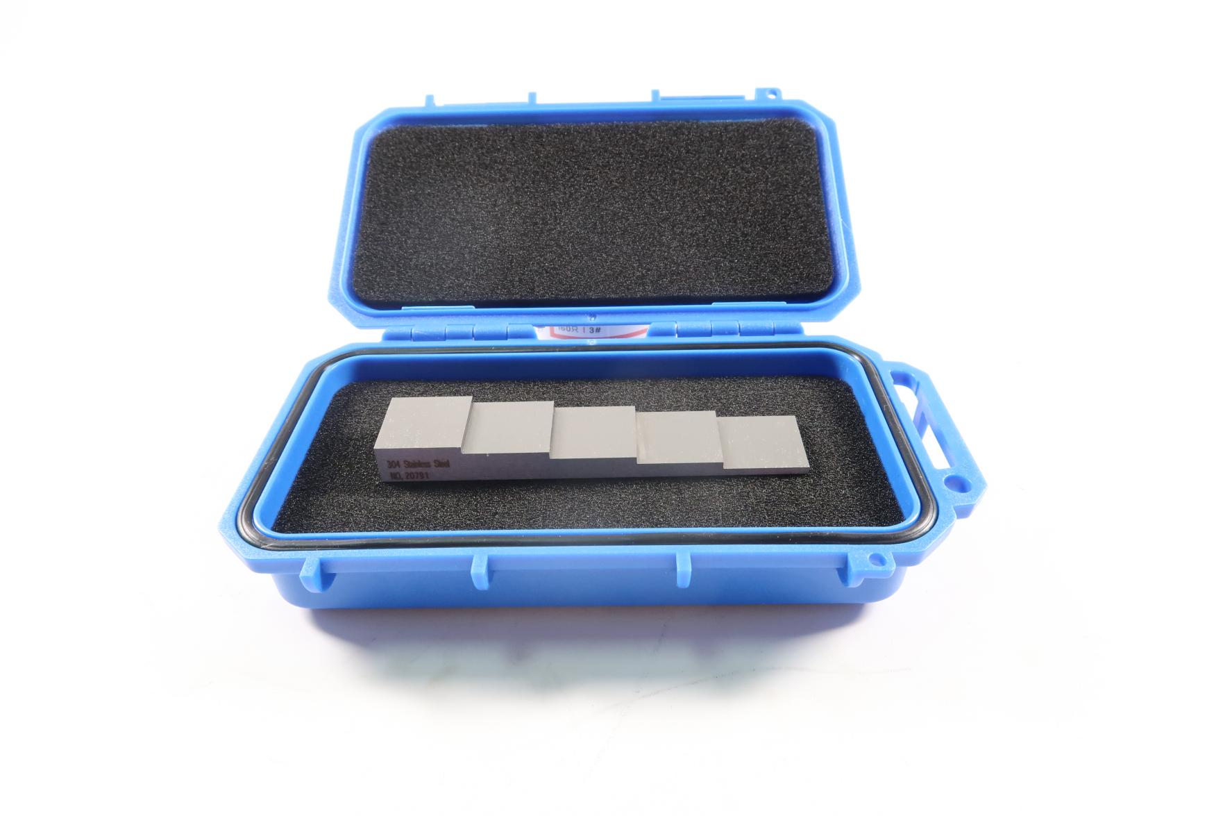 5 Step Ultrasonic Test Block 2- 4- 6-8-10 Mm 304 Stainless Steel Calibration Block For Ultrasonic Thickness Gauge