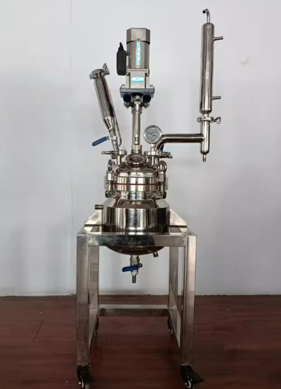High Quality Double-layer Stainless Steel Laboratory Reactor Hydrogenation Reactor Stainless Steel Tank