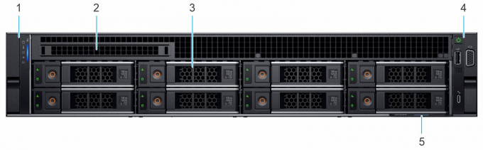 Adaptable Dell Poweredge Server R7525 Tower Rack Server with AMD HBA345 for Business Needs