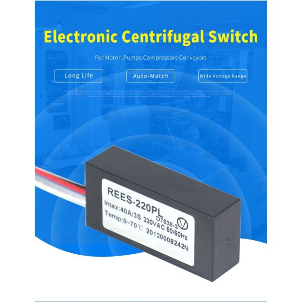 RECS-220PL electronic centrifugal switch