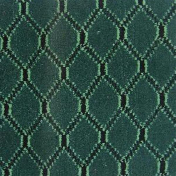 Decorative Room Carpet Flooring Colorful Printed Grid Pattern Wilton Design