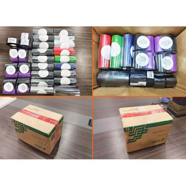 Versatile 40*100m TTO Ribbons for Multiple Printer Brands Coding Speed 30-600/minute