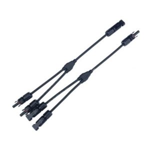 China Customized Length MC4-Y2 PSE Solar Panel Y Connector on sale