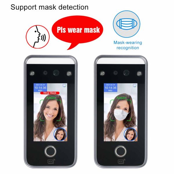 0 .2s RFID Biometric Fingerprint Machine Support 125KHZ WiFi SDK Cloud