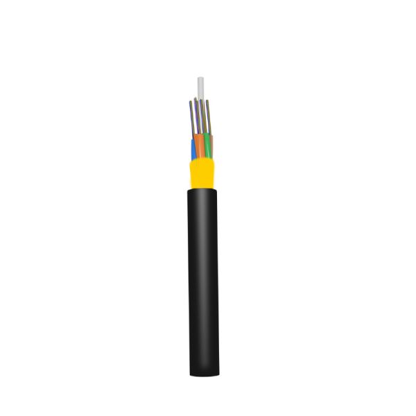 PE Jacket 2~144 Fiber 100M Single Sheath ADSS Aerial Cable