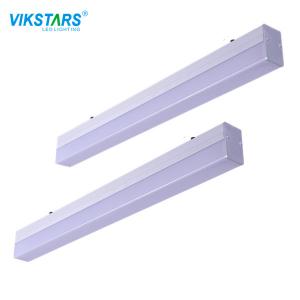 Quality Ceiling Mounted Linkable LED Linear Light Suspended 4000k 6000k 2400mm for sale