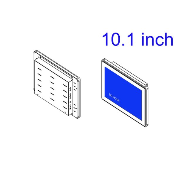 10.1 inch Embedded PLC Workshop View Automation Mechanical Equipment Wireless Monitor