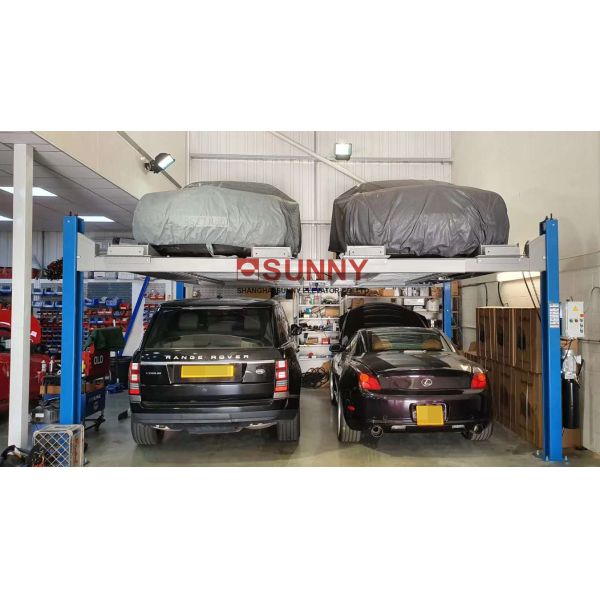 Underground Scissor Parking 2000kg Load High Speed Elevator Hydraulic Driven