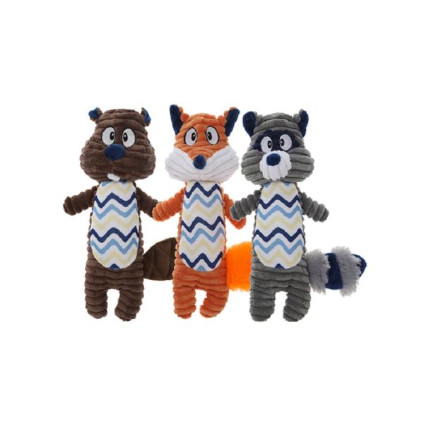 Bite Resistant Stuffing Animals Multipet Squeezy Dog Toy