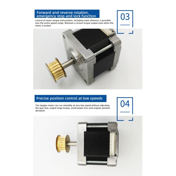 Faradyi Full Step Controller 42 Brushless Stepper Motor New Customized Design High Torque 0.6A 12V 24v SERVO MOTOR Customizable