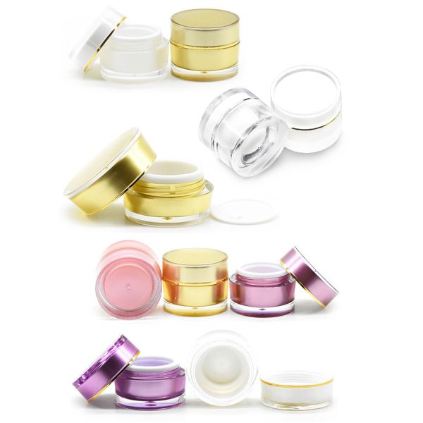 Lightweight Cosmetic 80g Empty Face Cream Jars