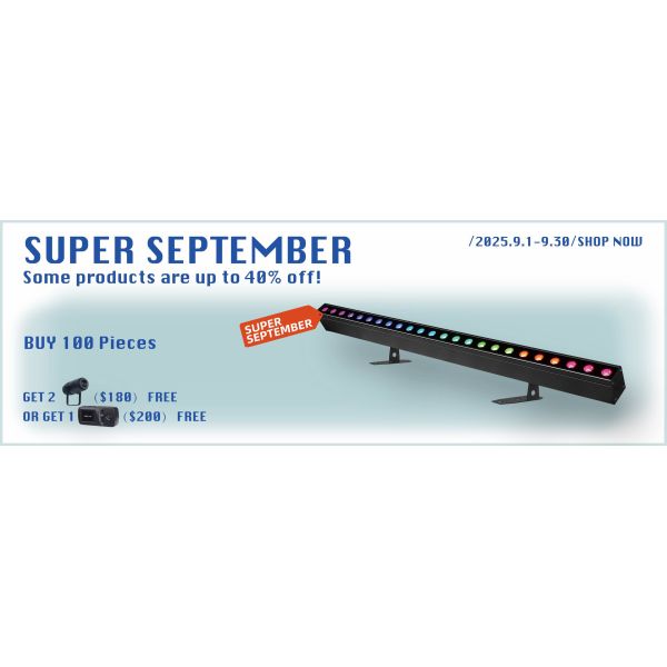 24*2W RGBW LEDs Wall Washer Light Stage Effect Lighting With Remote Controller DMX for Concert Party KTV Wall Wash Light