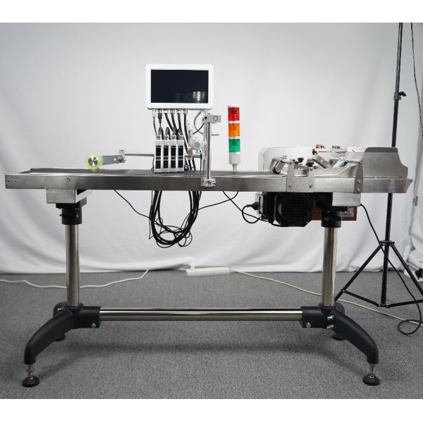 Multi Language 10 Inch Online Qr Code Batch Code Inkjet Print Machine with Easy Operation