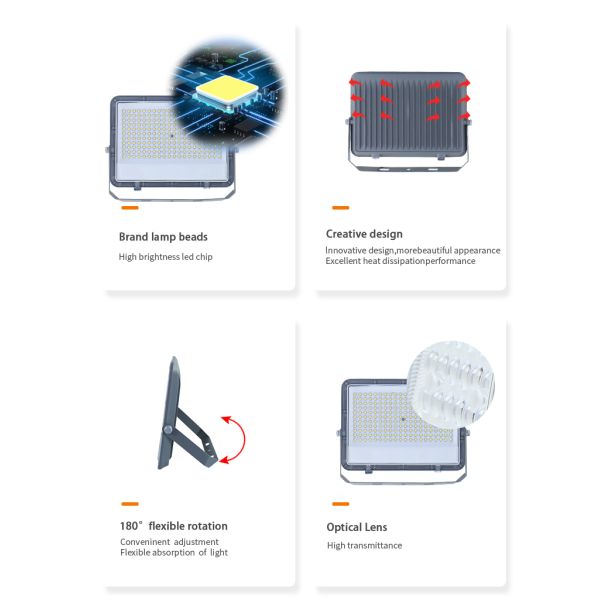 Led flood light for outdoor using high lumen good quality ip65 waterproof