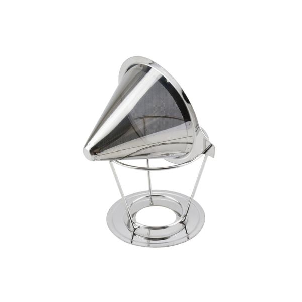 Professional Permanent Pour Over Coffee Dripper With Single Layer Mesh