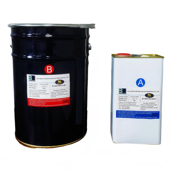 Buy Fireproof PU Potting Sealant Led Driver Potting Compound Customized 6807 BK at wholesale prices