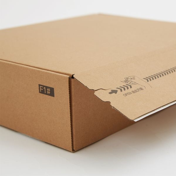 Folders Corrugated Cardboard Shipping Box Double Sided Tape