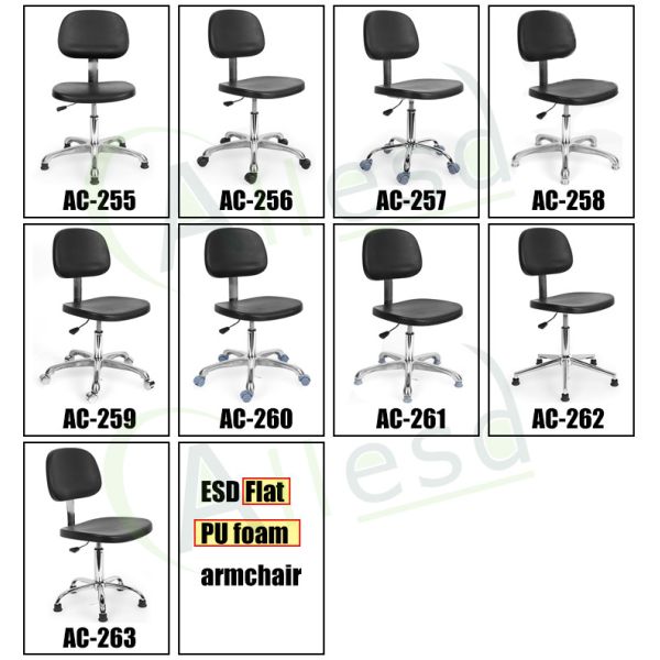 Wear Resistant Nylon ESD Safe Chairs High Strength