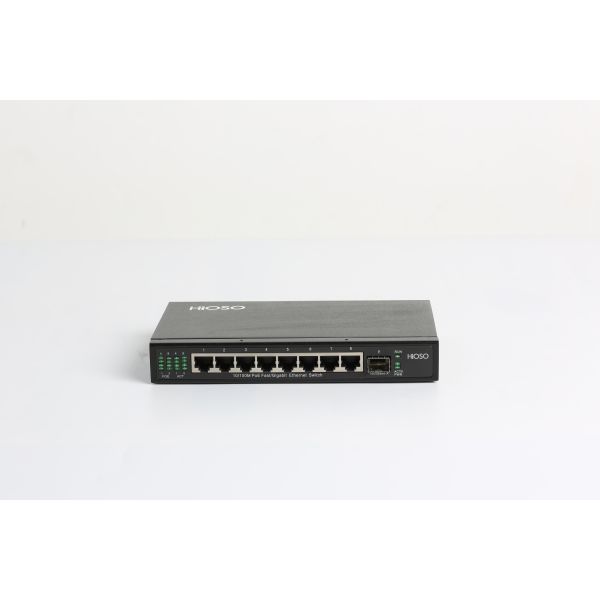CCC Approval Unmanaged Full Rate 1000Mbps POE Switch 9 Ports