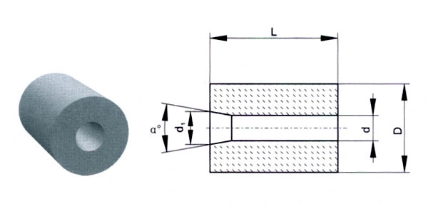 Multiple Type Tungsten Carbide Wire Drawing Dies / Wire Drawing Mold