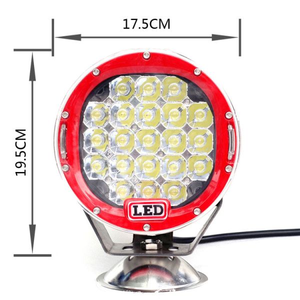 Customized 24W LED Vehicle Work Light / Led Spot Beam For ATV Work Light