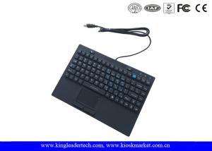 Quality Rubber Computer Industrial Desktop Keyboard With 12 Function Keys And Touchpad for sale