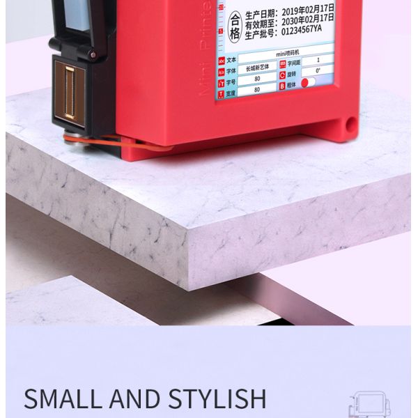 Portable Touch Screen Expiry Date Batch Coding Machine for Sale Handheld Inkjet Printer