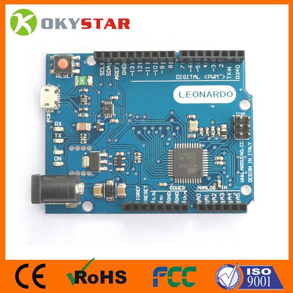 Leonardo R3 Development Board For Arduino , ATmega32U4 Board With USB Cable
