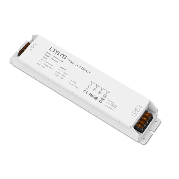 Dimmable Led Driver 100-240V input,DC24V 150W Constant Voltage LED Triac Driver