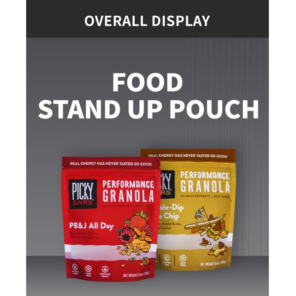 Customized Oem 750g Snack Packaging Bags Damp Proof