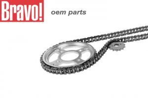 Quality Steel OEM Motorcycle Parts Kit Transmissao Relacao For Nxr 125 Bros 2003 2004 2005 for sale