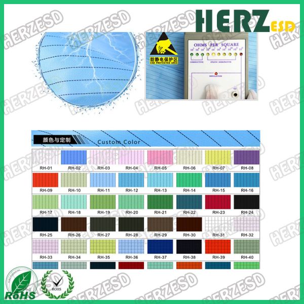ESD Anti Static Jumpsuit Work Joined Garment For Cleanroom