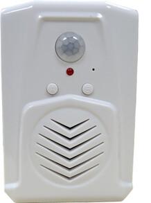 Buy COMER activated Recordable voice player Direction Recognition Infrared Sensor Alarm at wholesale prices