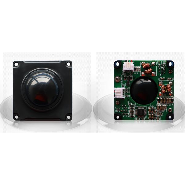 Military EMC Level Trackball Pointing Device 38mm 400DPI Resolutions