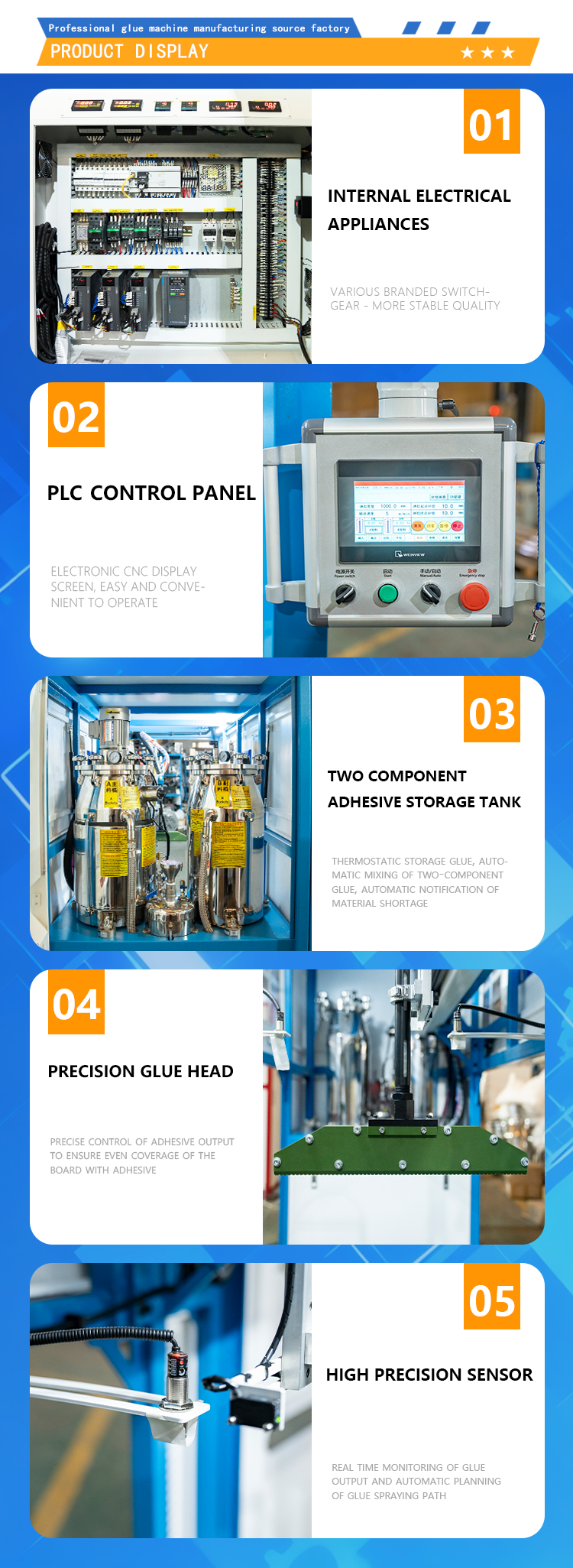 Customized integrated automatic glue sprayer machine for producing wooden door clean panels in building materials companies