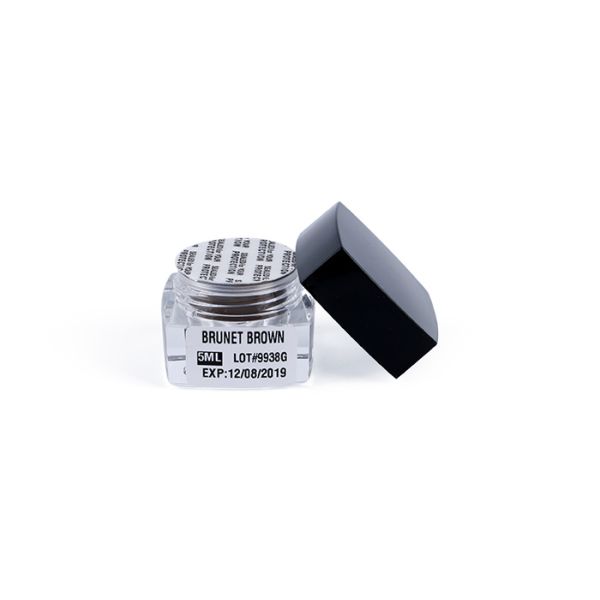 Microblading Eyebrows Ink / Semi Permanent Makeup Pigments Brunet Brown