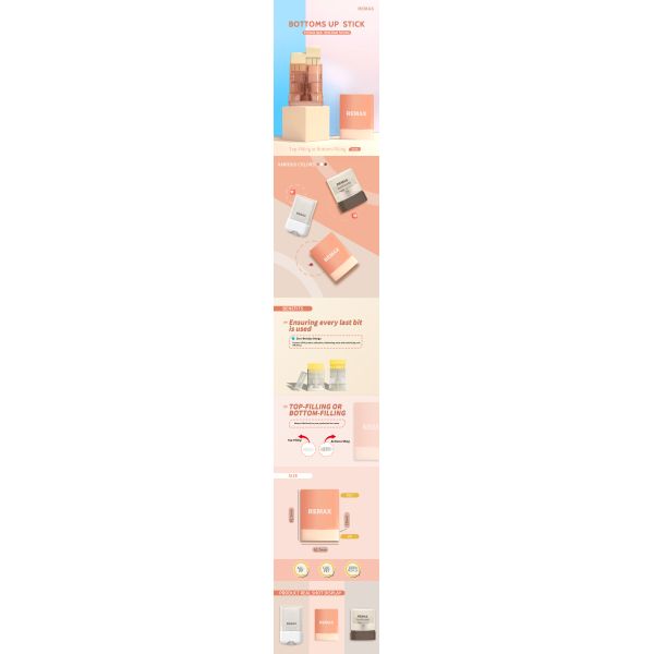 20g Bottoms Up Stick Cosmetic Packaging Bottle