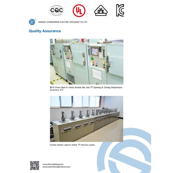 Industrial Thermal Cutoff Switch / Temperature Thermal Cut Out In Single Phase Motor