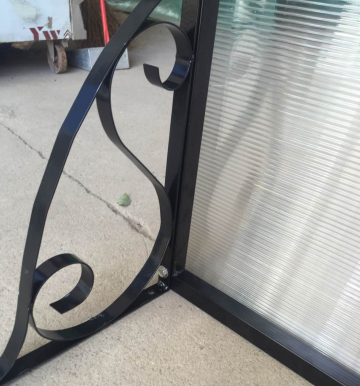 Outdoor 100cm Solid Sheet Door Window Awning Canopy