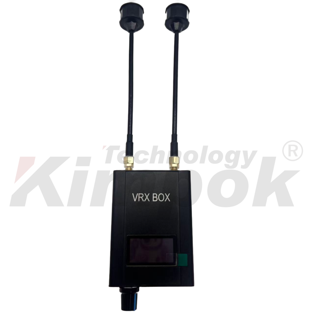 Kimpok 7.2GHz FPV Receiver with 64CH Frequency Channels High Sensitivity and Wide 6.1-7.2GHz Range VRX Module