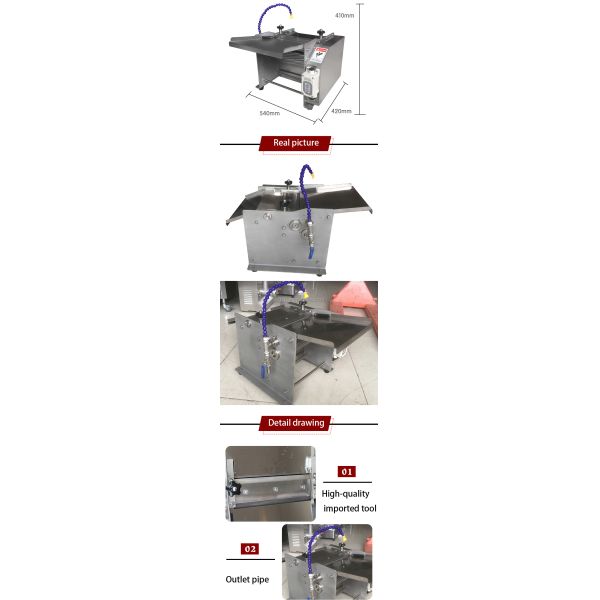 Automatic Fish Processing Equipment/fish Skin Remover/fish Processing Machine