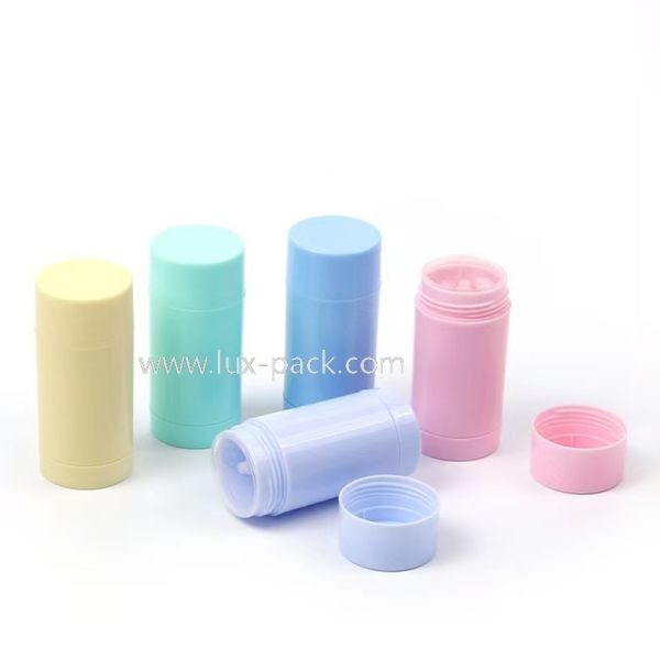 PP Plastic Twist-Up Deodorant Stick Container 15g-100g