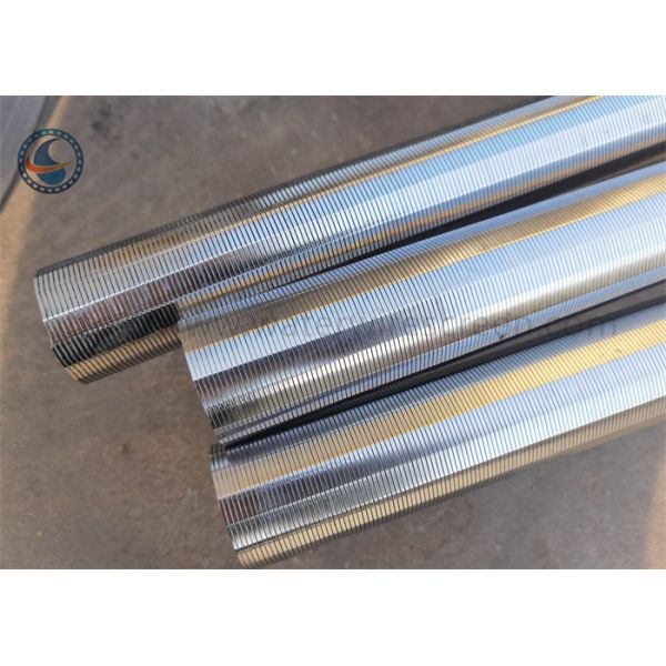 Stainless Steel 321 Wound Screen Johnson Slotted FIlter PIpe