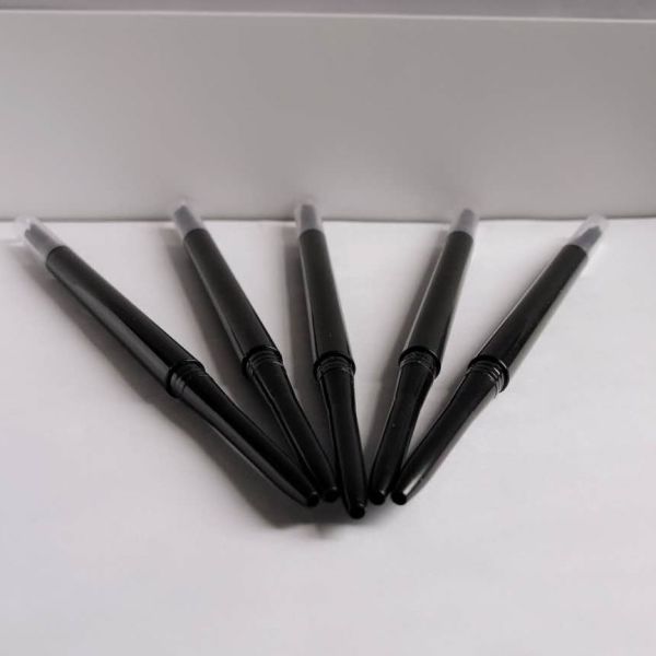 ABS Double Sided Eyeliner Pencil Packaging Slim Shape ISO Certification Logo Printing