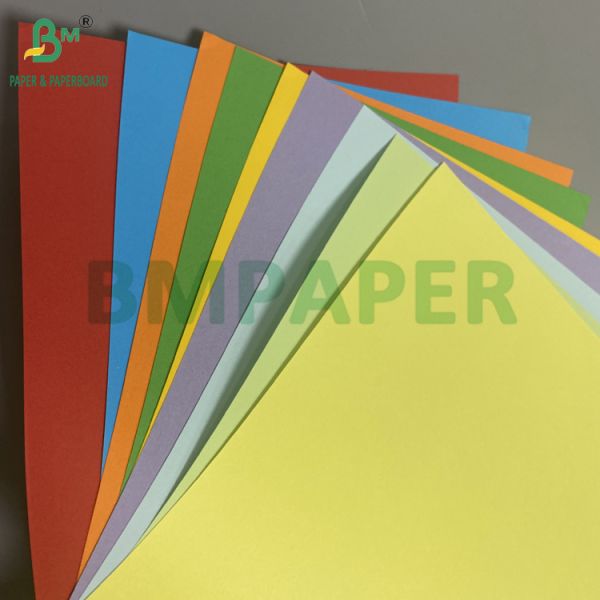 110gsm Bright Color Offset Paper Multicolour Woodfree Sheets Ream Package Bulk
