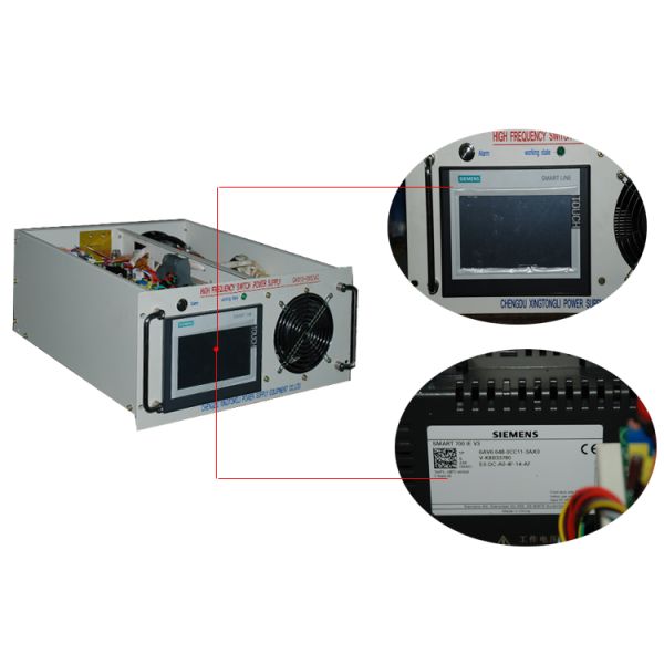 12v 500A Switching Power Supply Galvanization Rectifier With PLC Control